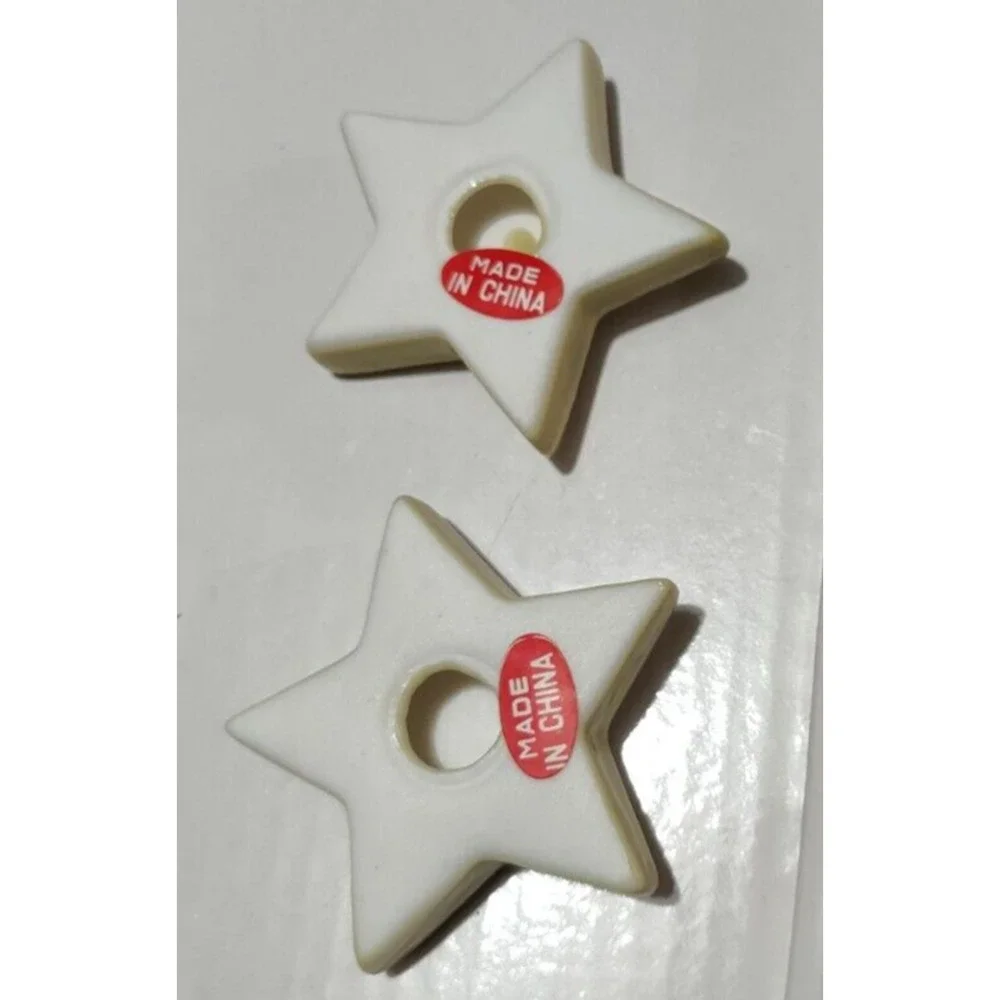 2 Sapporo Beer Star Ceramic Chopstick Rest Holders Dad's Birthday, Father's Day